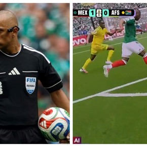 Video: el primer gol de la historia de los mundiales en Ref Cam