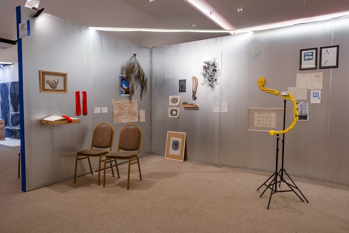 "La mano piensa", proyecto de Biga Art Gallery, con curaduría de Carlota Beltrame. 
