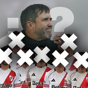 Después de la frase de Di Carlo, el uno por uno de los jugadores que podrían salir de River