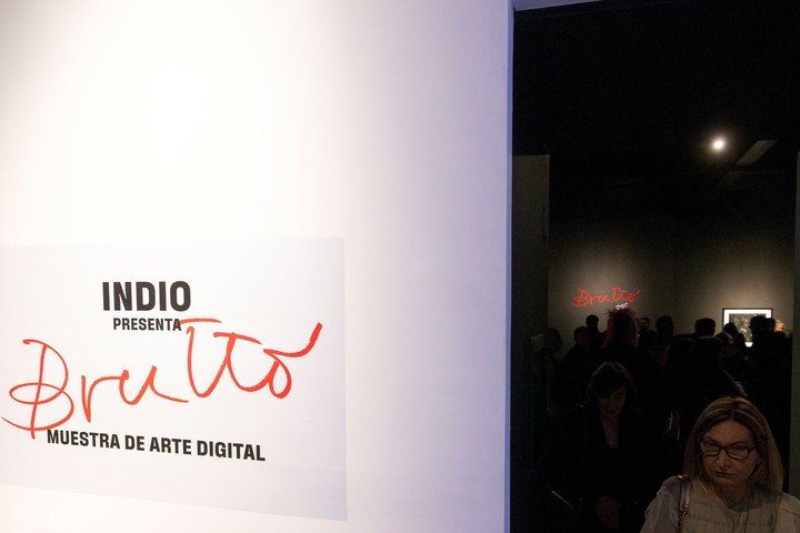 Brutto, la muestra del Indio Solari en Arthaus. Foto: Valentina Huilen Roca