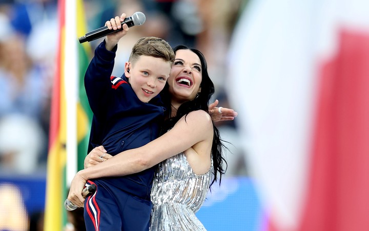 Tius Luka y Katy Perry. (Foto: EFE)