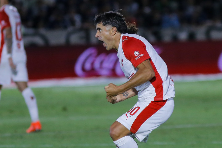 Malcorra metió un solo gol en Independiente. Foto: Totti Ríos Maxi.