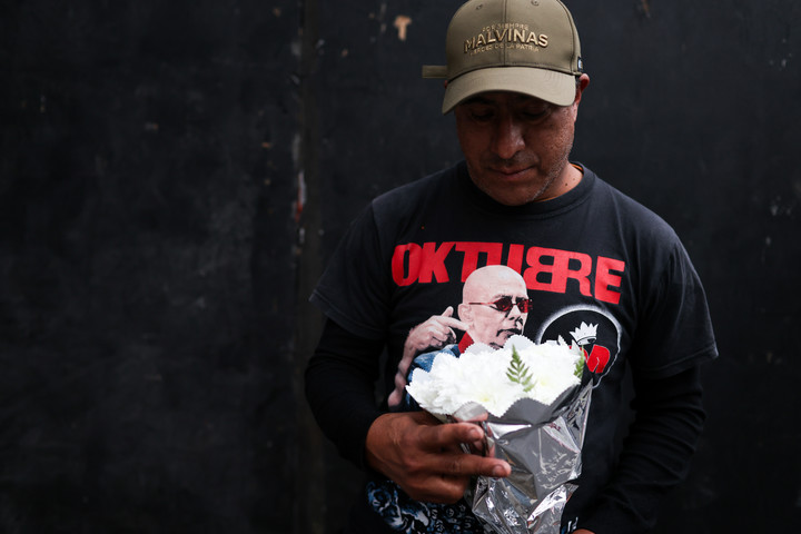 El dolor de los fans, este sábado en el Parque Domínico. Foto Antonio Becerra 