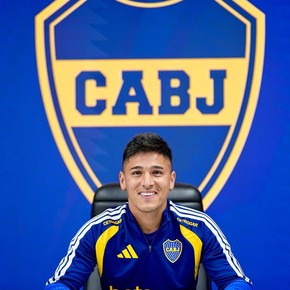 Es oficial: Boca presentó a su primer refuerzo