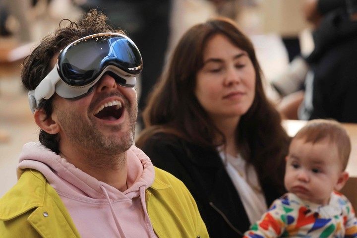 Apple Vision Pro. Foto: AFP