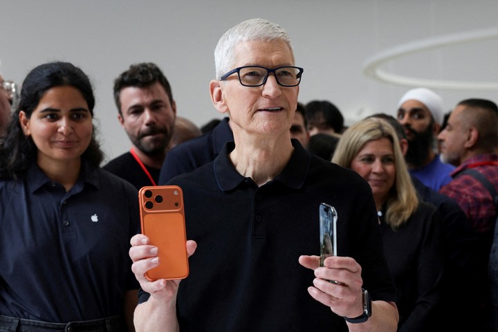 Tim Cook, CEO de Apple. (Foto: Reuters)
