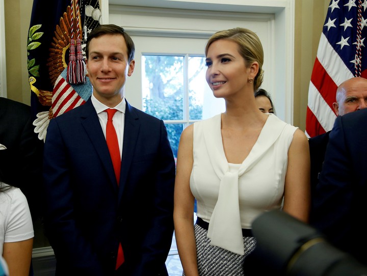 Jared Kushner e Ivanka Trump.