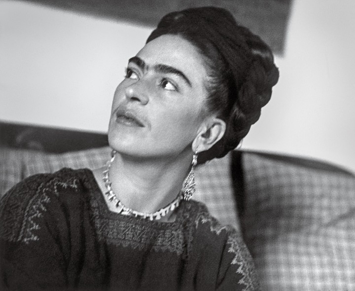 Retrato de Frida sin título, fecha ni fotógrafo identificado.
