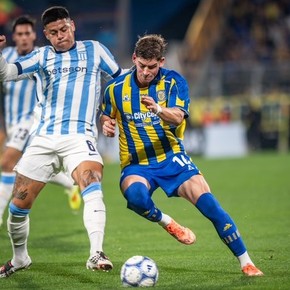 Racing y Rosario Central empataron sin goles en un partido que tuvo de todo