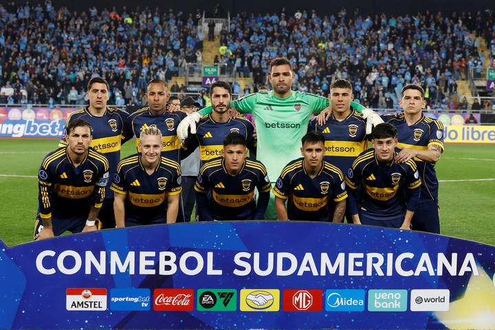 Montero, titular en la visita de Boca a Chile.