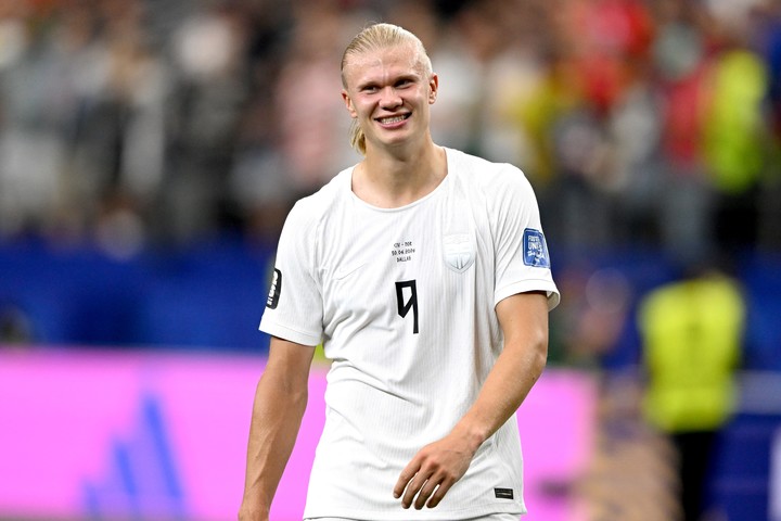 Haaland, on fire con Noruega. (Foto: EFE)