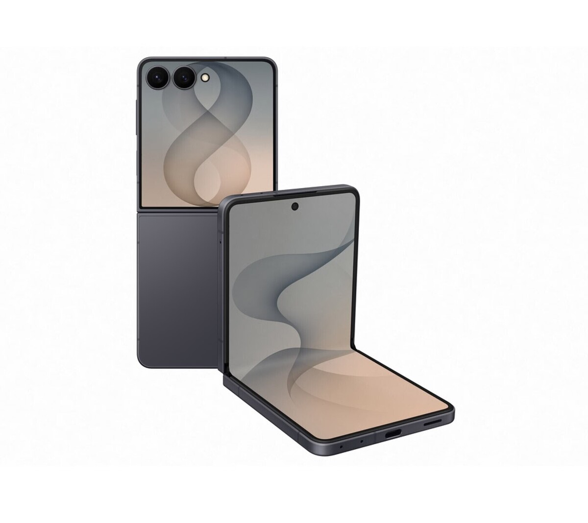 Galaxy Z Flip8. Es el más pequeño y portable. US$ 1.200.