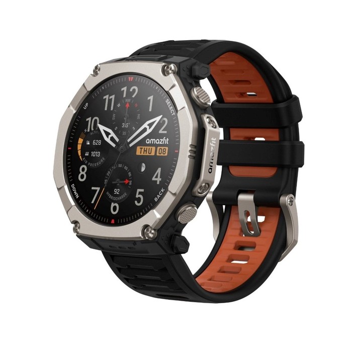 Amazfit T-Rex Ultra. Para deportes extremos con una alta resistencia a golpes. $ 749.999.