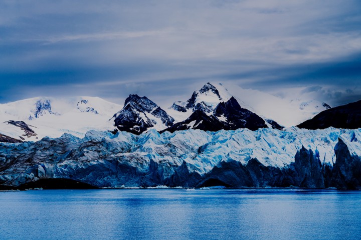 La Patagonia y sus hielos retratados por el pianista británico residente en Madrid James Rhodes. Foto: James Rhodes, gentileza.