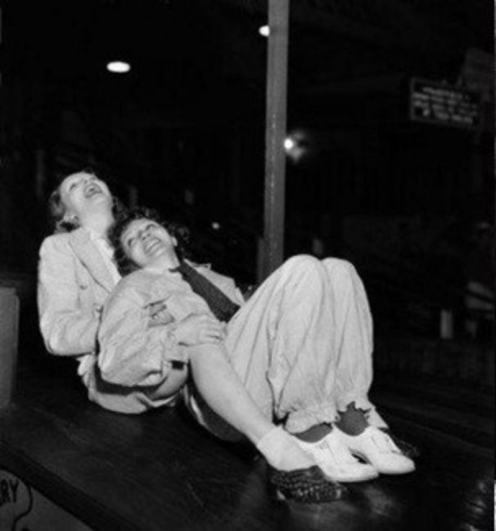 Edith Piaf y Marlene Dietrich, amigas íntimas. Archivo Clarín.