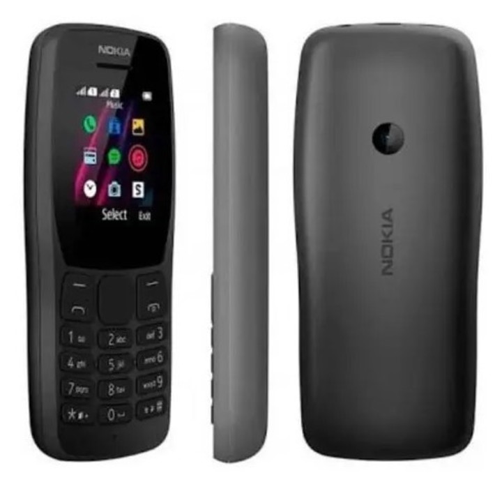 Nokia 110 4G. Un teléfono básico con linterna, su característica principal.