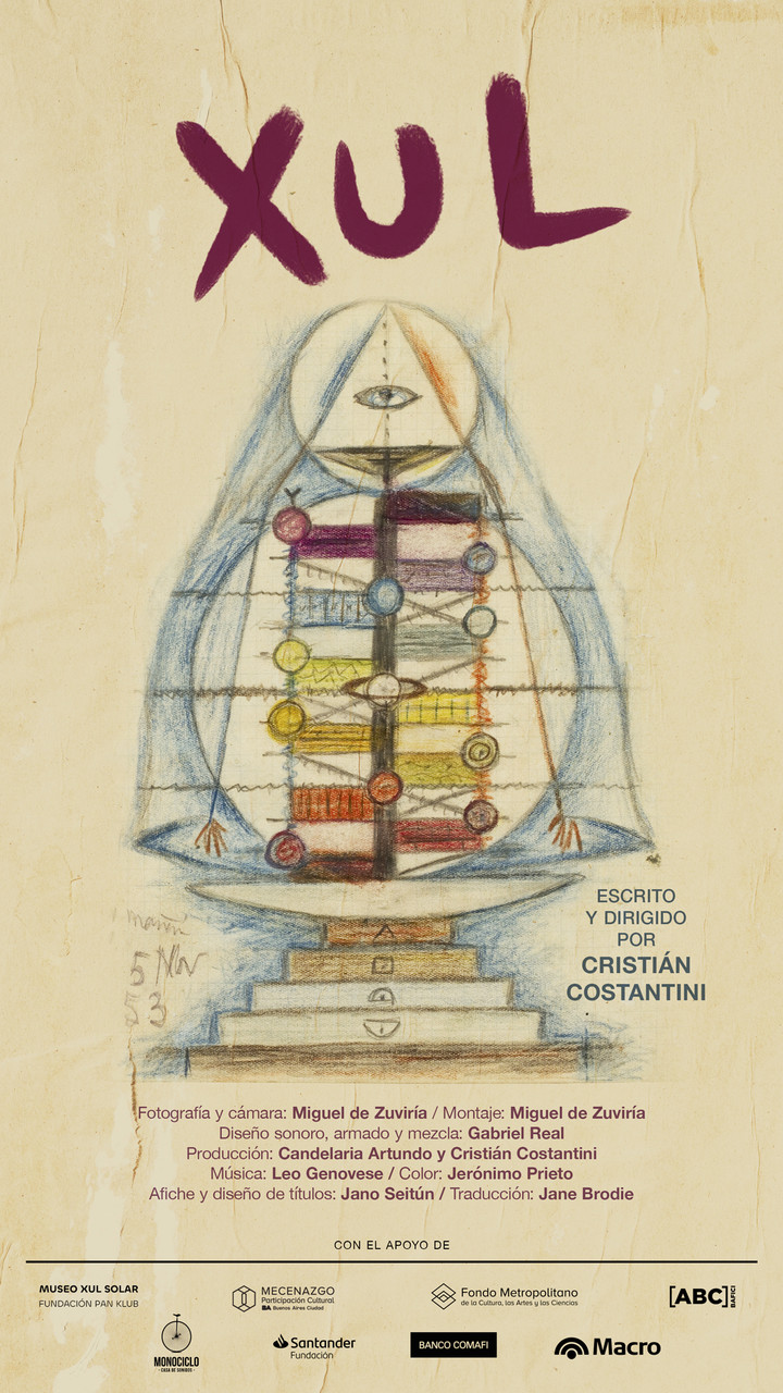 Afiche de "Xul", el documental sobre Xul Solar.