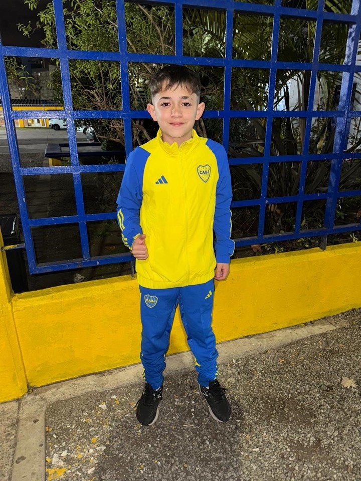 Tiano empezó a jugar en Boca en la pandemia y su sueño es llegar a la Selección argentina. 