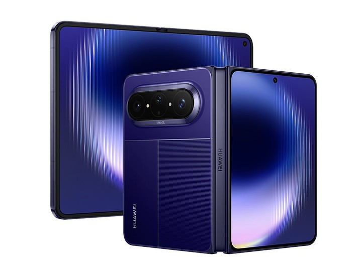 Huawei Pura X Max. Se adelantó al resto con su pantalla cuadrada de 5,4 pulgadas.