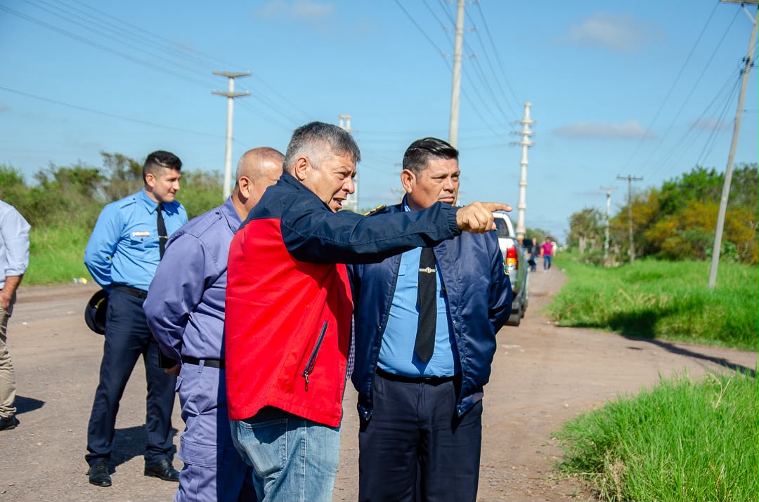 MÁS SEGURIDAD PARA LA ZONA SUR: AVANZA LA INSTALACIÓN DE UN NUEVO PUESTO POLICIAL EN EL EX CAMPO ZAMPA