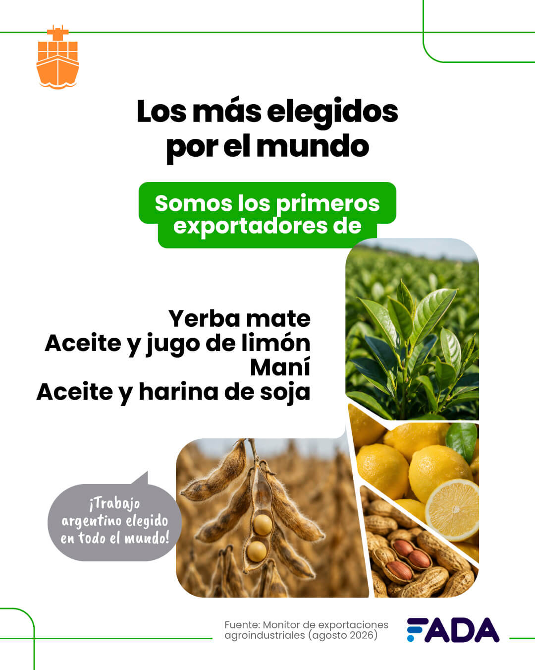 Monitor Exportaciones Agosto 2026 los mas elegidos