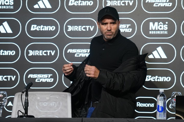 Coudet se despidió de River
(Foto Juano Tesone - FTP CLARIN).