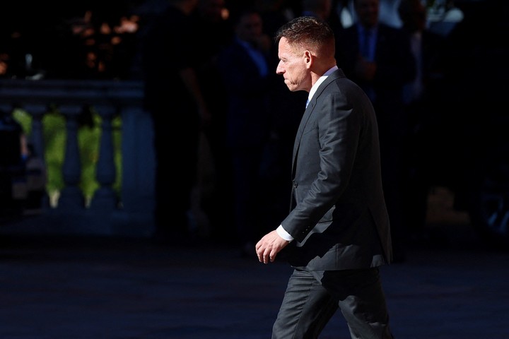 Peter Thiel, inversionista de Silicon Valley y cofundador de Palantir, durante una visita a la Casa Rosada en Argentina en abril de este año. Foto: Reuters