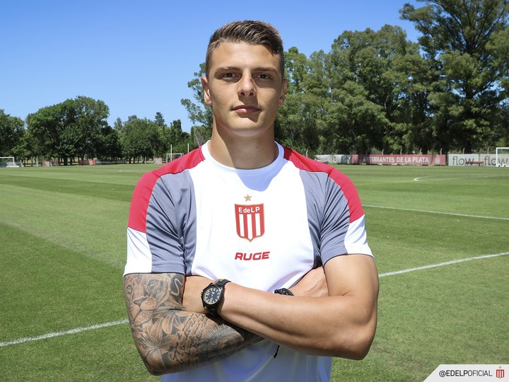 Fabricio Iacovich, arquero de Estudiantes.