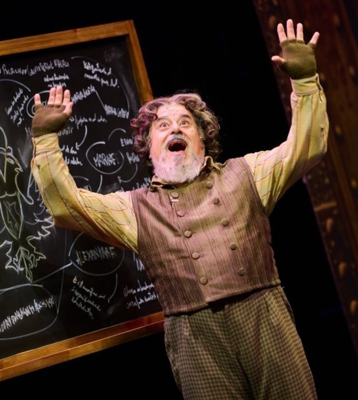 Pichu Straneo, como el ex aristócrata Vlad Popov en "Anastasia, el musical", que sigue en el Astral. 