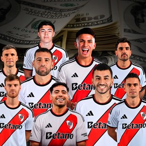 Más Millonario que nunca: con Almada, cuánto lleva invertido River en este mercado de pases