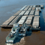 Transporte fluvial de granos: el Chaco estuvo ausente en los embarques en 2025