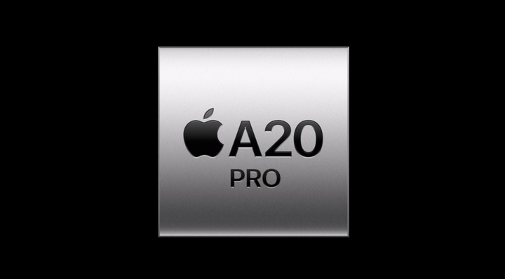 El chip A20 Pro es el más potente de la historia de la marca.