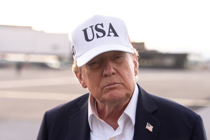 El presidente de los EE.UU., Donald Trump, en contra de desacelerar. (Foto: AP)