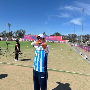 Empezó en arquería por El Señor de los Anillos, llevó a Argentina a los Juegos Olímpicos tras 36 años y va por medallas en los Suramericanos
