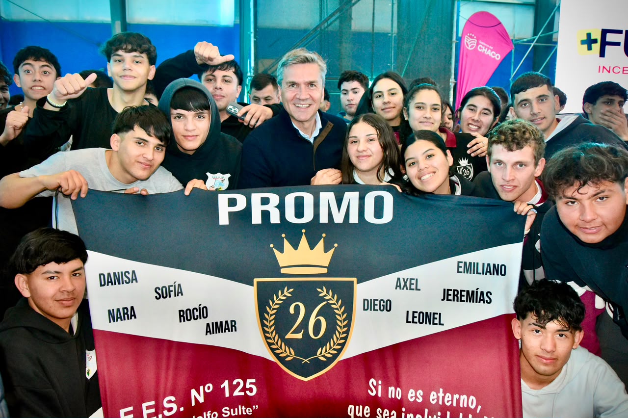 +FUTURO LLEGÓ A VILLA ÁNGELA: EL CHACO RECONOCE A LOS QUE ESTUDIAN Y SE ESFUERZAN