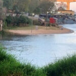 Imponente crecida del Paraná en la ribera de la capital de Corrientes