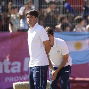 Diego Placente, tras la derrota en la final de los Juegos Suramericanos: "Que sepan que lo más importante es dejar todo"