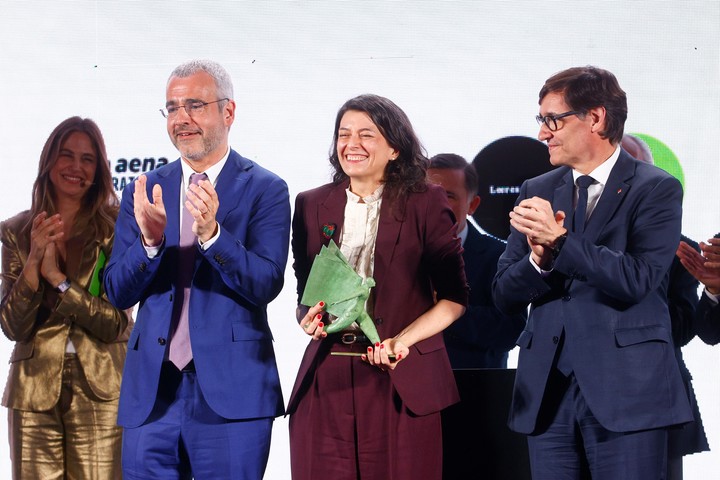 La argentina Samanta Schweblin gana el primer Premio Aena de Narrativa Hispanoamericana. EFE/ Quique García