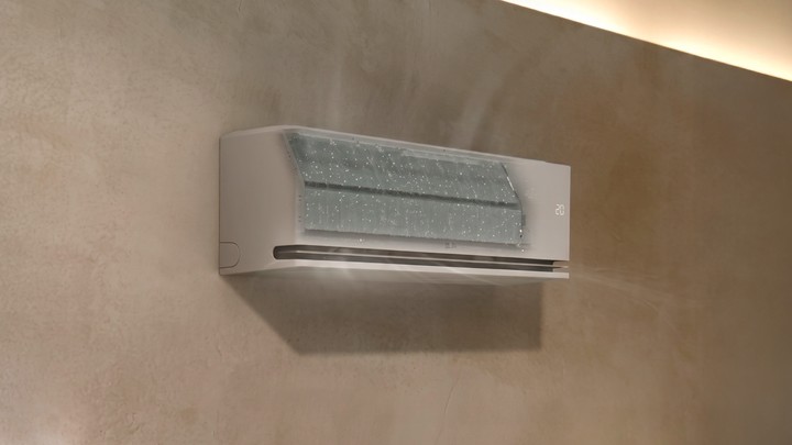 LG DUAL Inverter AI Air tiene funciones de autolimpieza. 