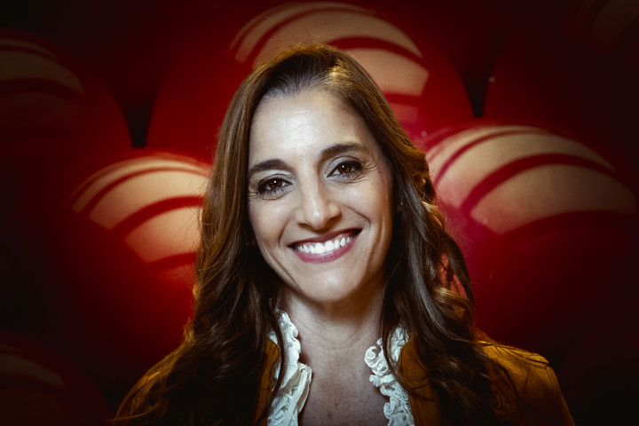 Natalia Pastorutti ya pasó por innumerables festivales folclóricos provinciales y ahora desembarca en República Folklore Foto: Mariana Nedelcu 