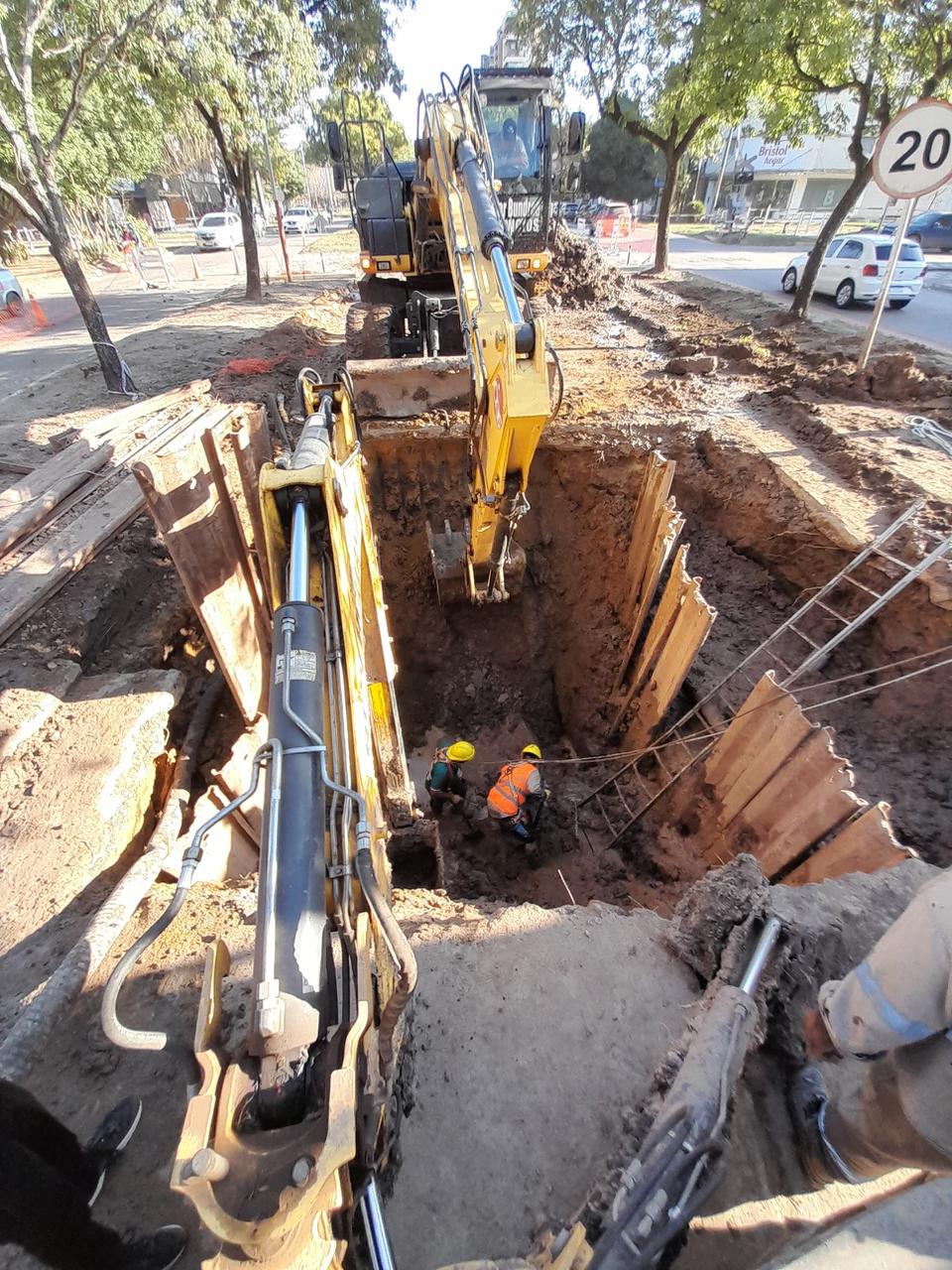 SAMEEP REPARARÁ UN CAÑO DE AGUA POTABLE DE 106 AÑOS QUE ABASTECE A LA CISTERNA CENTRAL DE RESISTENCIA