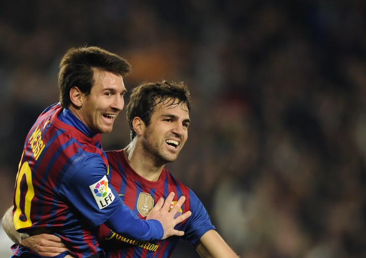 Messi y una nueva Copa del Rey. (AFP PHOTO/ PEDRO ARMESTRE)