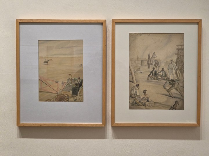 Muestra En La Pampa. Enrique Larreta y el campo argentino, en el Museo Larreta. Foto: gentileza Prensa Museo Larreta.