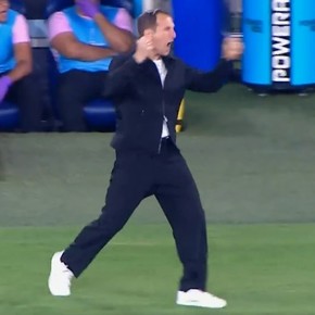 Video: el alocado festejo del Vasco Arruabarrena en el Maracaná