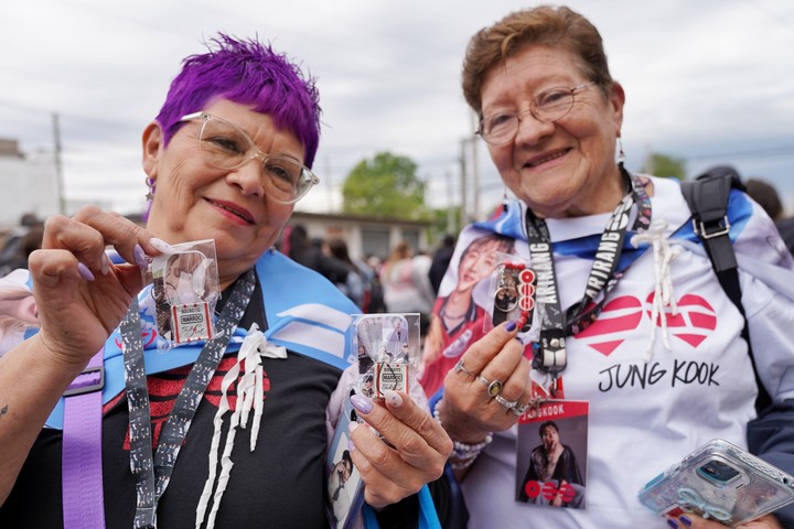 No hay edad para ser parte de las seguidoras de BTS. Foto: Martín Bonetto.
