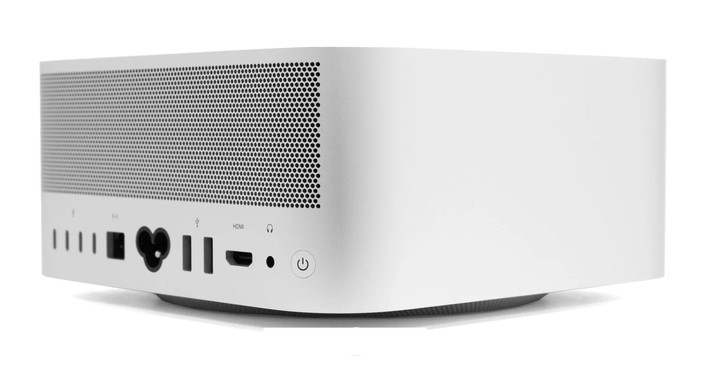 Apple Mac Studio M4 Max. Con chip M4 Max y 128 GB unificados. Desde 6.500.000 pesos.