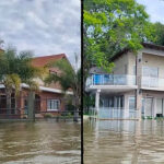 En Paso de la Patria cedió una defensa y el agua avanza sobre varios barrios