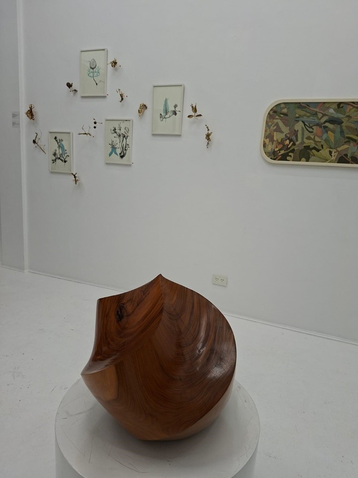 La escultura de Maria Torcello, en 6500 dólares, en la Feria Affair. Foto: Clarín.
