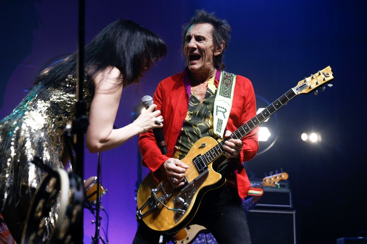 Hace apenas unas semanas, Imelda y Ronnie actuaron en Barcelona. Foto EFE