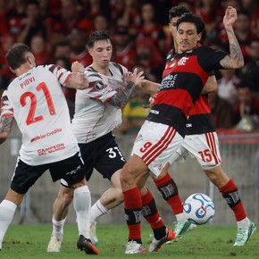 Los mejores videos de Flamengo - Estudiantes: la increíble chance que erró Rojo, la expulsión de Rodríguez y más